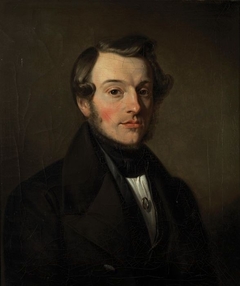 Portret van Isaac Pierre Montauban van Swijndregt by Nicolaus Montauban van Swijndregt