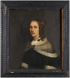Portret van onbekende dame by Wybrand de Geest