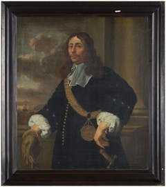 Portret van onbekende zeekapitein by anonymous painter