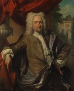 Portret van Willem Schepers (ca. 1684-1750) of Jacob Visch (ca. 1690-1729)