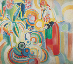 Portuguese Woman by Robert Delaunay