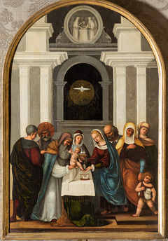 Presentation of Jesus in the Temple by Ludovico Mazzolino