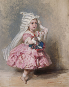 Princess Beatrice (1857-1944), later Princess Henry of Battenburg by Franz Xaver Winterhalter