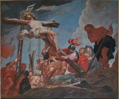 Raising of the Cross by Michael Angelo Immenraet