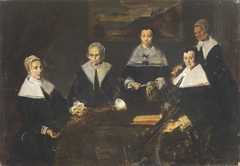 Regentesses of the Old Men's Almshouse in Haarlem (copy) by Edouard Manet