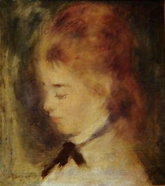 Retrato de mujer by Auguste Renoir