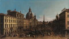 Rome: The Piazza Navona by Canaletto