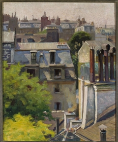 Roofs of Paris by Gustaw Pillati