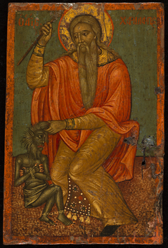 Saint Charalampe et le démon