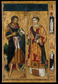 Saint John the Baptist and Saint Stephen by Master of Saint John and Saint Stephen