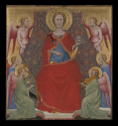 Saint Lucy Enthroned by Giovanni di Bartolomeo Cristiani