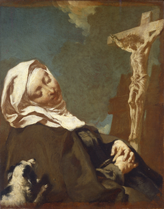 Saint Margaret of Cortona by Giovanni Battista Piazzetta