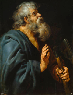 Saint Mathias by Peter Paul Rubens