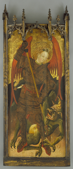 Saint Michael Fighting the Dragon by Andrès Marzal de Sas