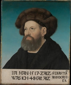 Sebastian Andorfer (1469–1537) by Hans Maler zu Schwaz