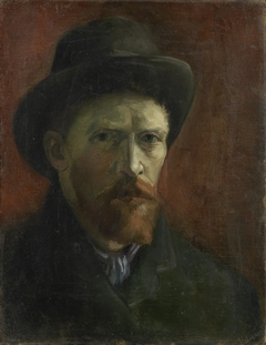 Self-Portrait with Felt Hat by Vincent van Gogh