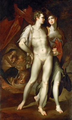 Sine Cerere et Baccho friget Venus by Bartholomeus Spranger