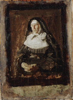 Sketch for Portrait of Mother Patricia Waldron by Thomas Eakins