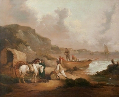 Smugglers on a Beach
