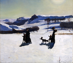 Snow Fields (Winter in the Berkshires) by Rockwell Kent