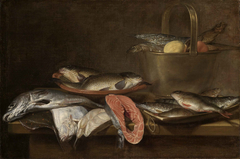 Still life of fish by Unbekannt