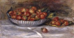 Still Life with Strawberries by Auguste Renoir