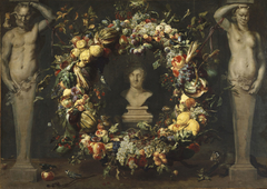 Still Life with Terms and a Bust of Ceres by Frans Snyders