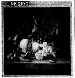 Stilleven met fruit en wijnglas by Georgius Jacobus Johannes van Os