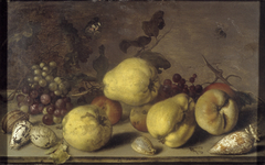Stilleven met vruchten by Balthasar van der Ast