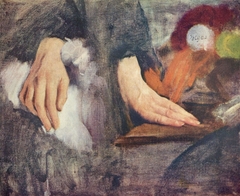 Study of Hands by Edgar Degas