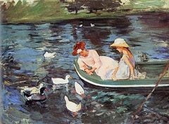 Summertime by Mary Cassatt