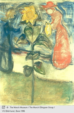 Sun Flower (The Reinhardt Frieze) by Edvard Munch