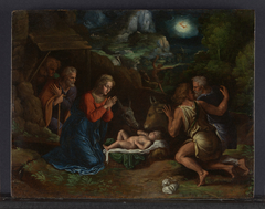 The Adoration of the Shepherds by Girolamo da Carpi