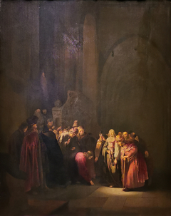 The Adulteress before Christ by Willem de Poorter