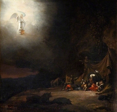 The Angel appearing to the Shepherds