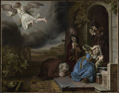 The Angel Taking Leave of Tobit and His Family by Jan Victors