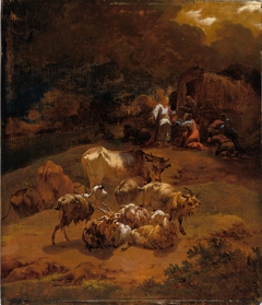 The Annunciation to the Shepherds by Adam Colonia