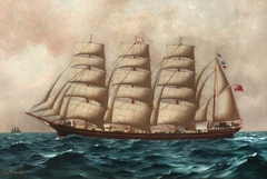 The barque Norma by T G Purvis