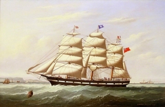 The barque 'William Yeo' by Joseph Semple