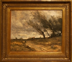 The Blast by Jean-Baptiste-Camille Corot
