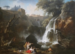 The Cascades of Tivoli by Claude-Joseph Vernet