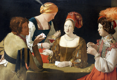 The Cheat with the Ace of Clubs by Georges de La Tour