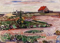 The Coast near Lübeck by Edvard Munch