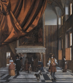 The Council Chamber in Amsterdam Town Hall