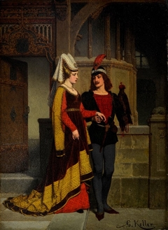 The Courtship by Wilhelm Koller