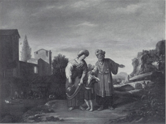 The Expulsion of Hagar by Pieter van Bie