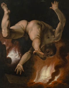 The Fall of Ixion by Cornelis van Haarlem
