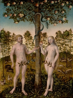 The Fall of Man by Lucas Cranach the Younger