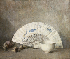 The Fan by Emil Carlsen
