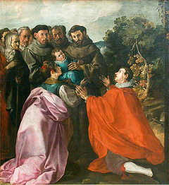 The Healing of Saint Bonaventure by Saint Francis